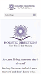 Mobile Screenshot of holisticdirections.com